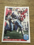 Lorenzo White Oilers 1992 Fleer #157
