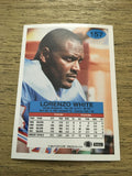 Lorenzo White Oilers 1992 Fleer #157