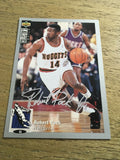 Robert Pack Nuggets 1994-1995 UD Collector's Choice Silver Script #136