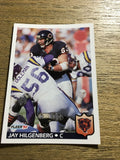 Jay Hilgenberg Bears 1992 Fleer #41
