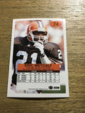 Eric Metcalf Browns 1992 Fleer #74