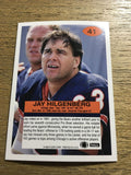 Jay Hilgenberg Bears 1992 Fleer #41