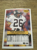 Rod Woodson Steelers 1992 Fleer #353