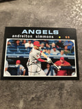 Andrelton Simmons Angels 2020 Topps Heritage #360