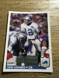 Erik Kramer Lions 1992 Fleer #118
