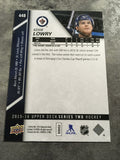 Adam Lowry Jets 2015-2016 Upper Deck #448
