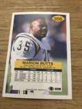 Marion Butts Chargers 1992 Fleer #356
