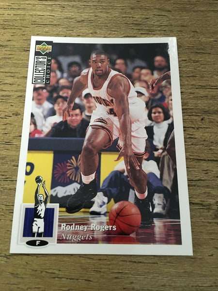 Rodney Rogers Nuggets 1994-1995 UD Collector's Choice #154