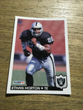Ethan Horton Raiders 1992 Fleer #197
