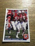 Eugene Lockhart Patriots 1992 Fleer #263