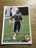 Mark Clayton Dolphins 1992 Fleer#222