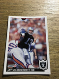 Jay Schroeder Raiders 1992 Fleer #203