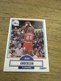 Ron Anderson 76ers 1990-1991 Fleer #138
