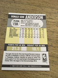 Ron Anderson 76ers 1990-1991 Fleer #138