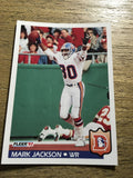 Mark Jackson Broncos 1992 Fleer #97