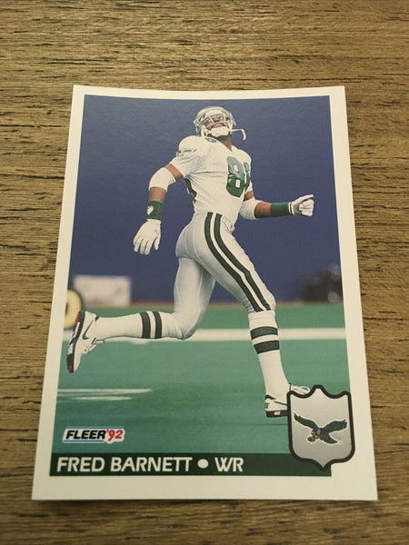 Fred Barnett Eagles 1992 Fleer #316 – DA PHOENIX CARD SHOP