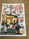 Gary Anderson Steelers 1992 Fleer #340