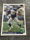 Rufus Porter Seahawks 1992 Fleer #396