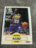 George McCloud Pacers 1990-1991 Fleer #77