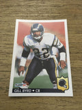 Gill Byrd Chargers 1992 Fleer #357