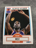 Mark West Suns 1990-1991 Fleer League Leader #153