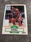 Sam Mitchell Timberwolves 1990-1991 Fleer #114