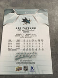 Joe Pavelski Sharks 2019-2020 Upper Deck MVP #47