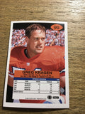 Greg Kragen Broncos 1992 Fleer #99