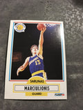 Sarunas Marciulionis Warriors 1990-1991 Fleer #65