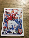 Greg McMurtry Patriots 1992 Fleer #264