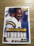 Anthony Carter Vikings 1992 Fleer #241