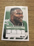 Marvin Washington Jets 1992 Fleer #313