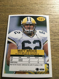 Matt Brock Packers 1992 Fleer #127