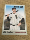 Matt Davidson White Sox 2019 Topps Heritage #395