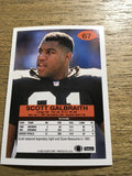 Scott Galbraith Browns 1992 Fleer #67