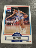 Harold Pressley Kings 1990-1991 Fleer #166