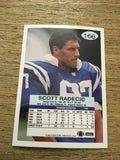 Scott Radecic Colts 1992 Fleer #166