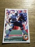 Harry Galbresth Dolphins 1992 Fleer#227