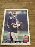 Maurice Carthon Giants 1992 Fleer #288