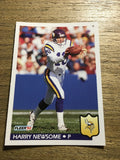Harry Newsome Vikings 1992 Fleer #250