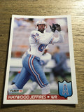 Haywood Jeffires Oilers 1992 Fleer #147