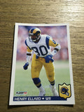 Henry Ellard Rams 1992 Fleer #210