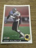 Henry Rolling Chargers 1992 Fleer #368