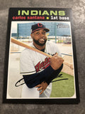 Carlos Santana Indians 2020 Topps Heritage #56