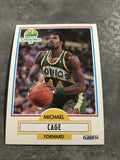 Michael Cage Supersonics 1990-1991 Fleer #176