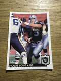 Howie Long Raiders 1992 Fleer #199