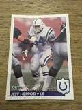 Jeff Herrod Colts 1992 Fleer #164