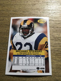 Michael Stewart Rams 1992 Fleer #219