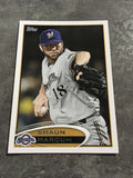 Shaun Marcum Brewers 2012 Topps #262