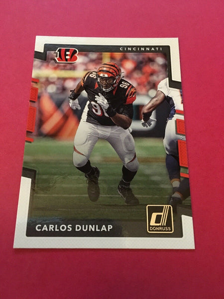 Carlos Dunlap Bengals 2017 Donruss #89